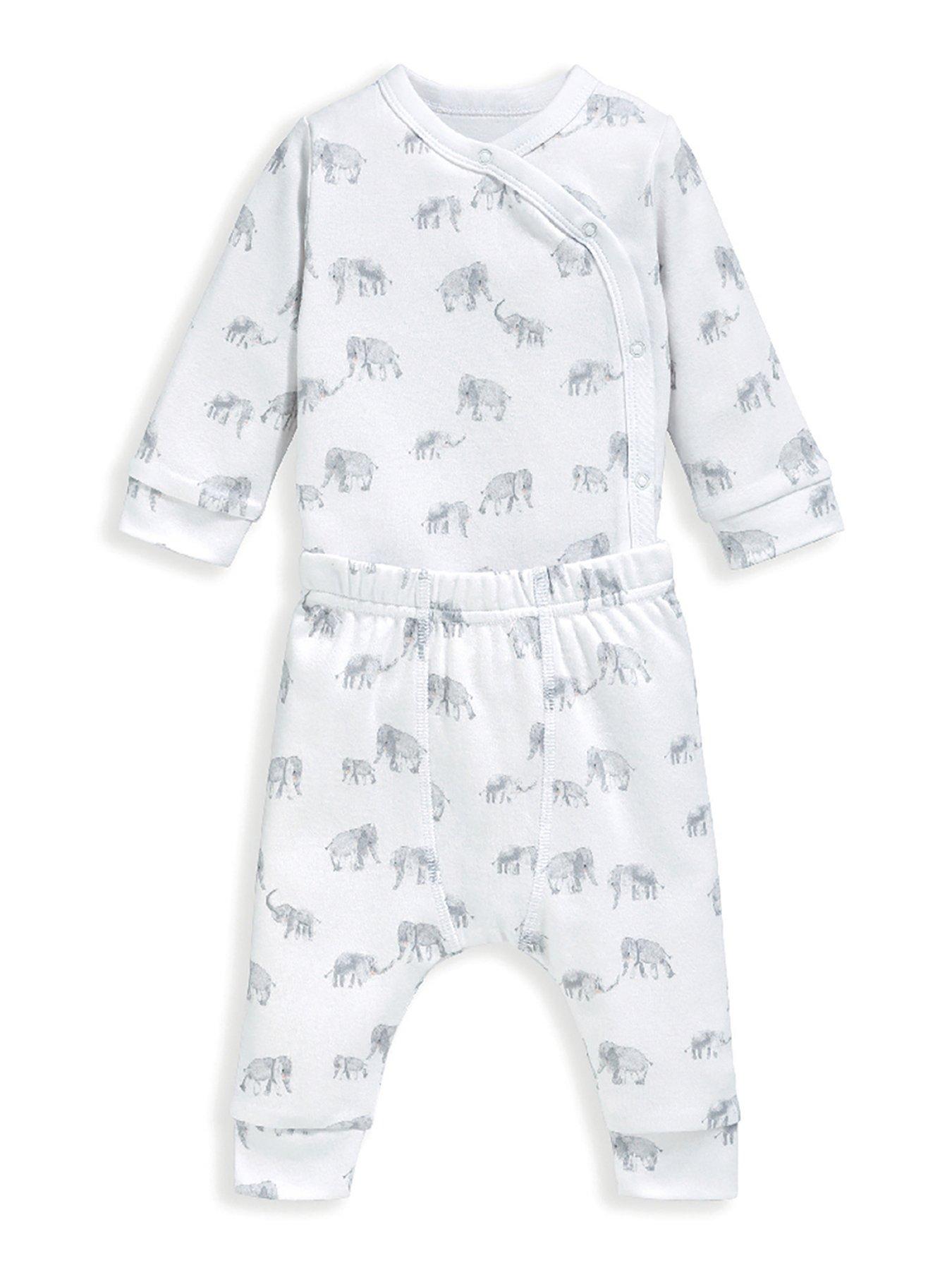 Bodysuit & Towel Dungaree Set (2 Piece) – Mamas & Papas UK