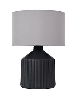Product photograph of Arun Ceramic Table Lamp from very.co.uk