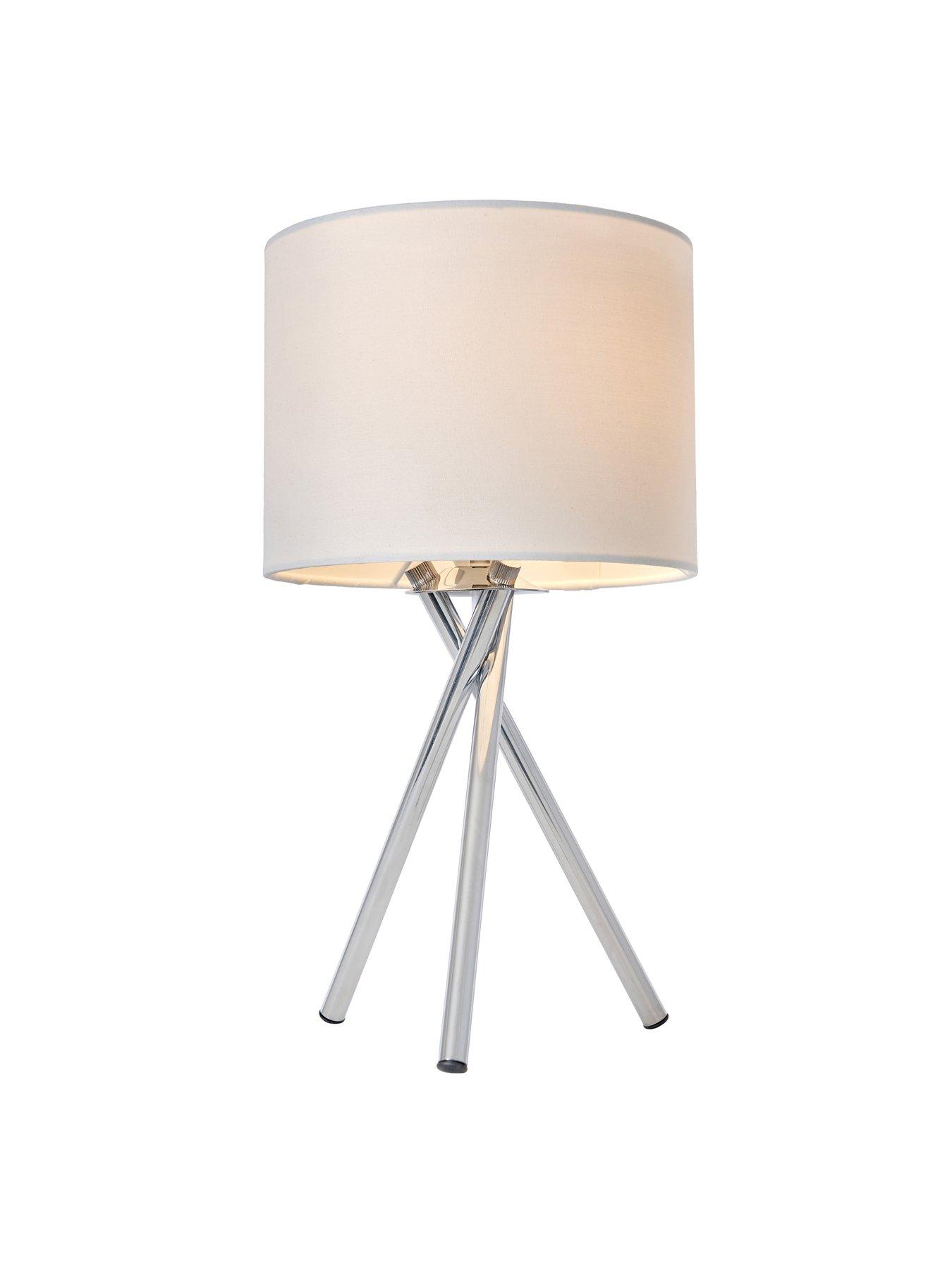 Everyday Tripod Bedside Table Lamp - Ivory 