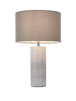Product photograph of Very Home Dayton Ombre Table Lamp from very.co.uk