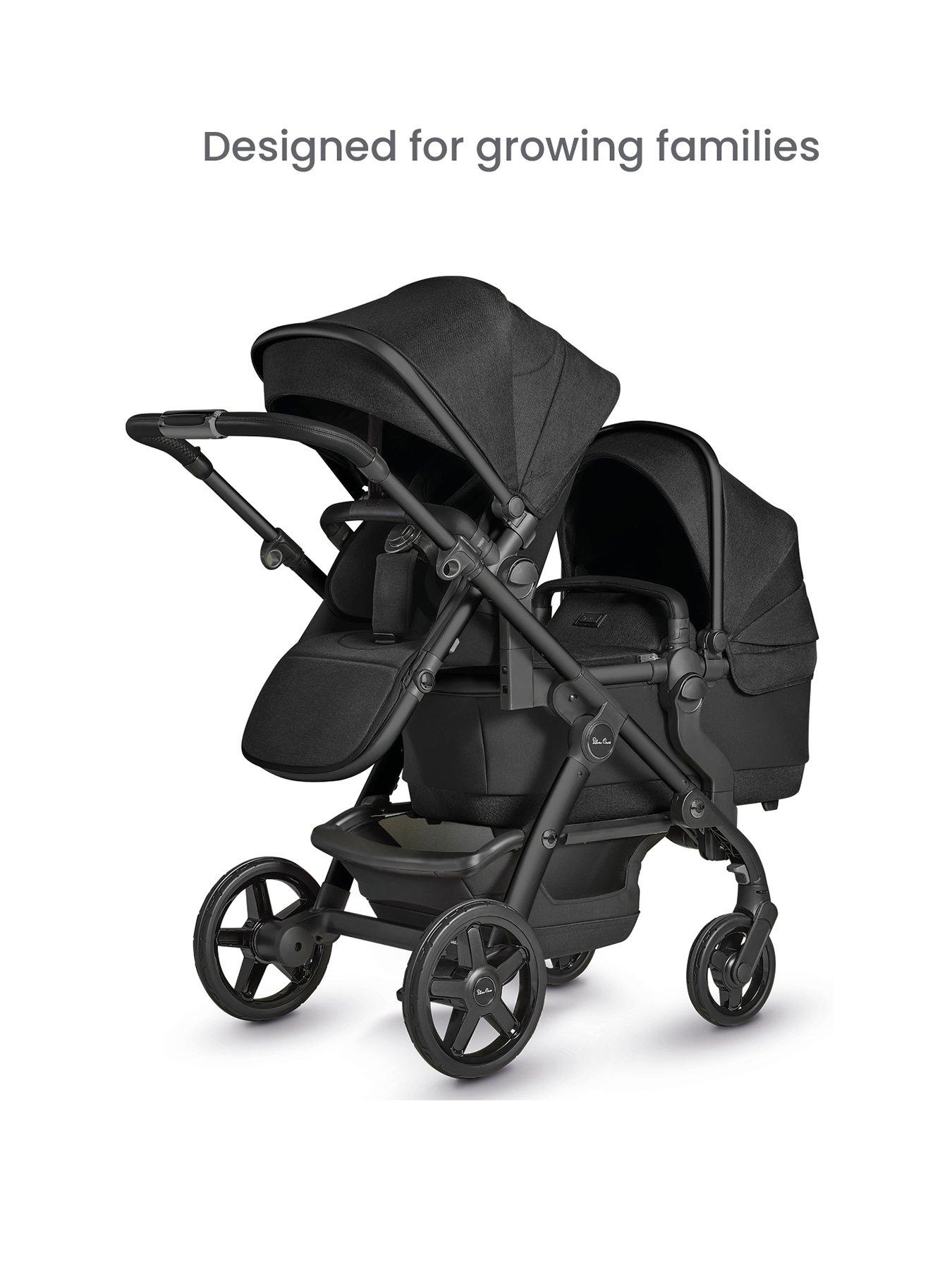 Silver cross double pushchair online