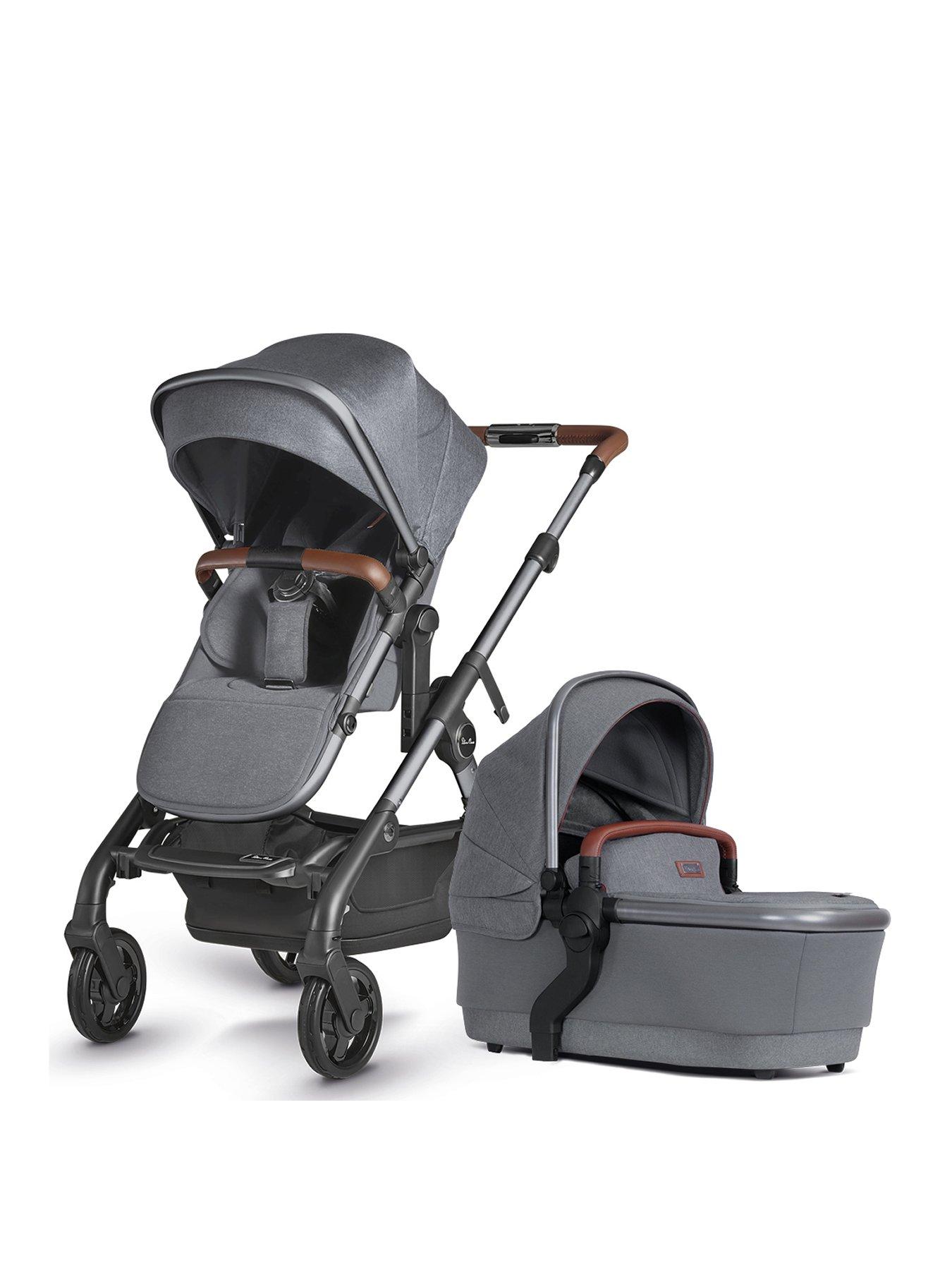 Silver Cross Wave Single to Double Travel System Lunar