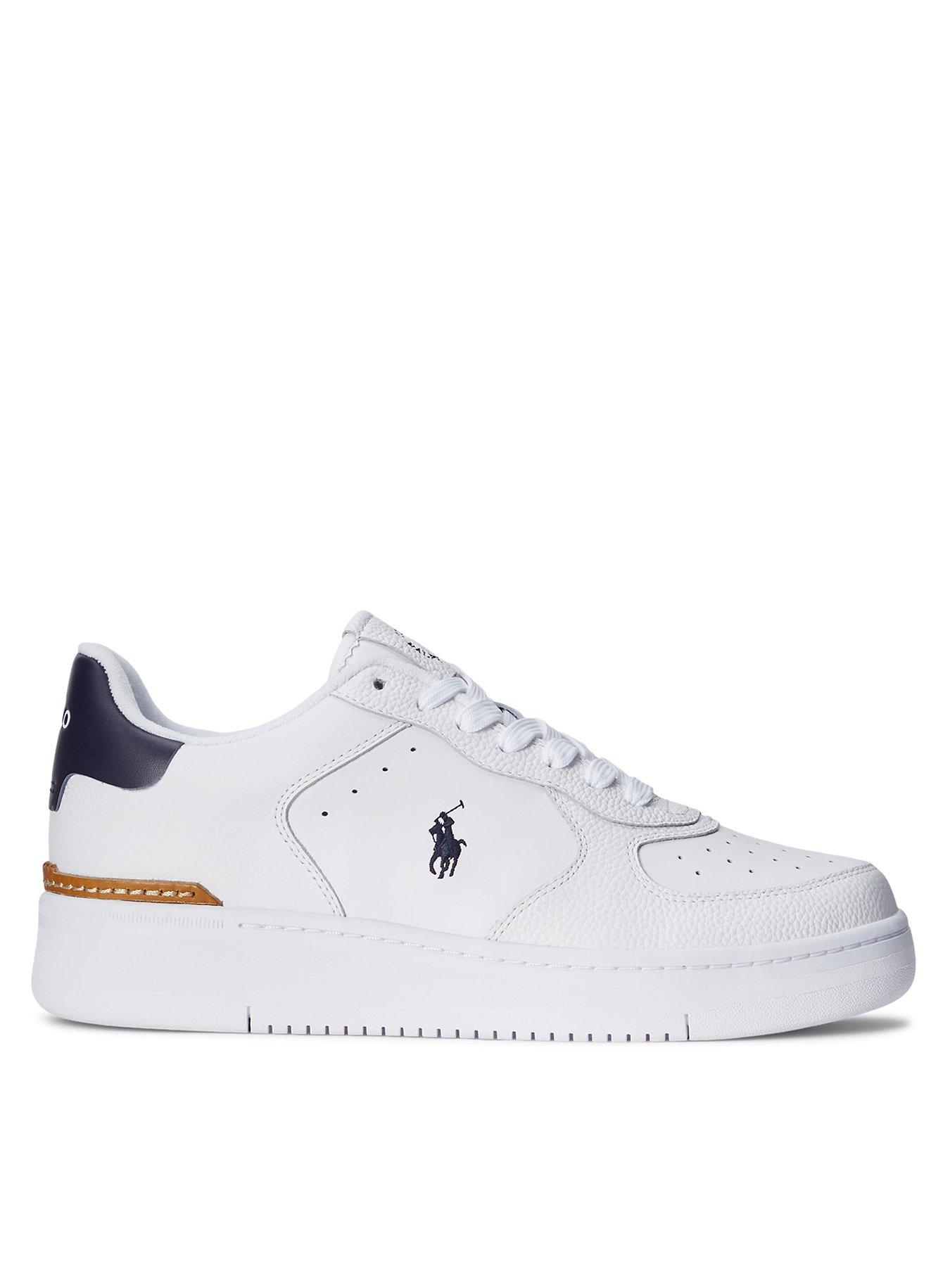 Polo Ralph Lauren Masters Court Pp Trainer - White/Navy