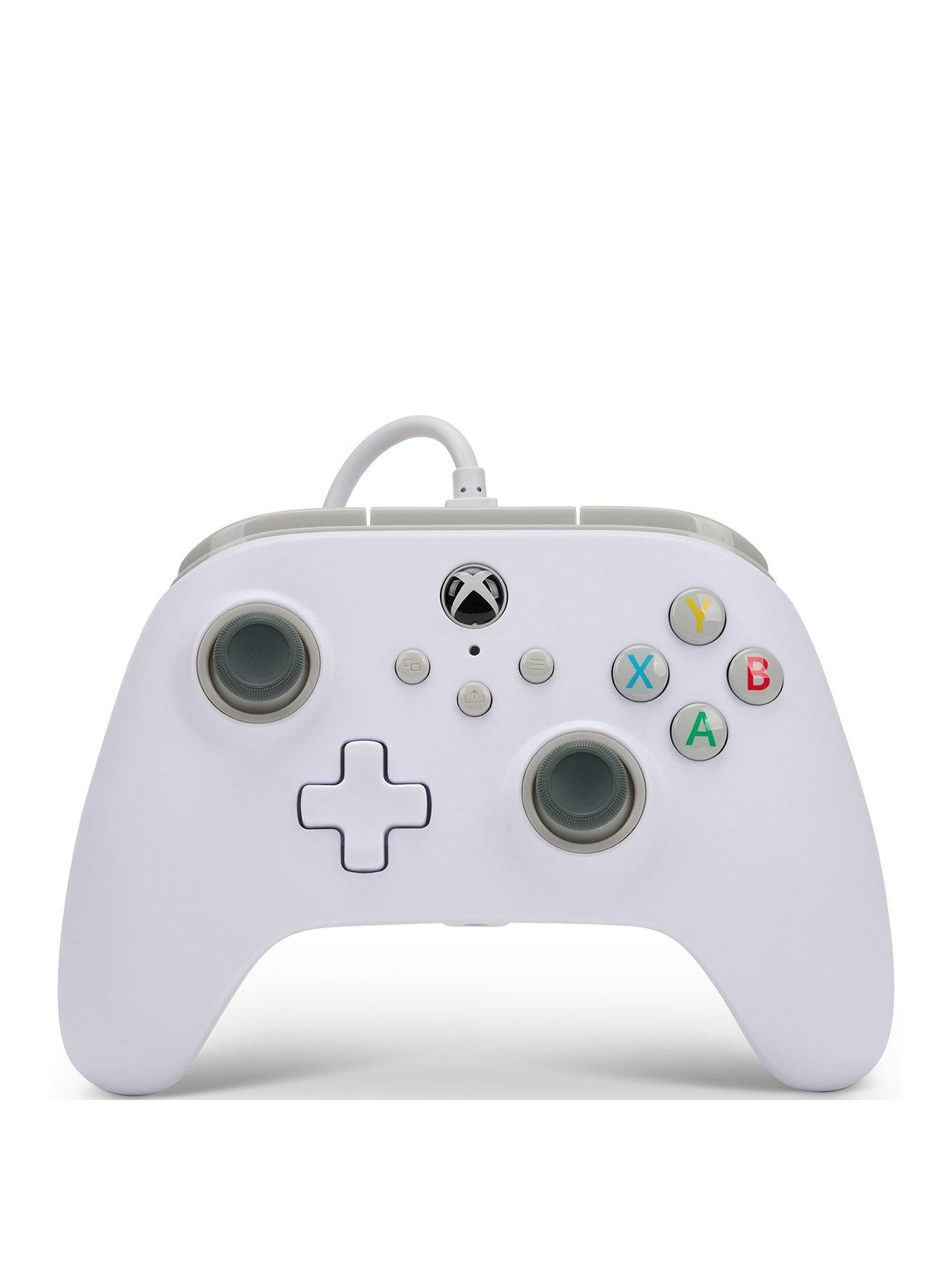 Xbox one white shop enhanced wired controller