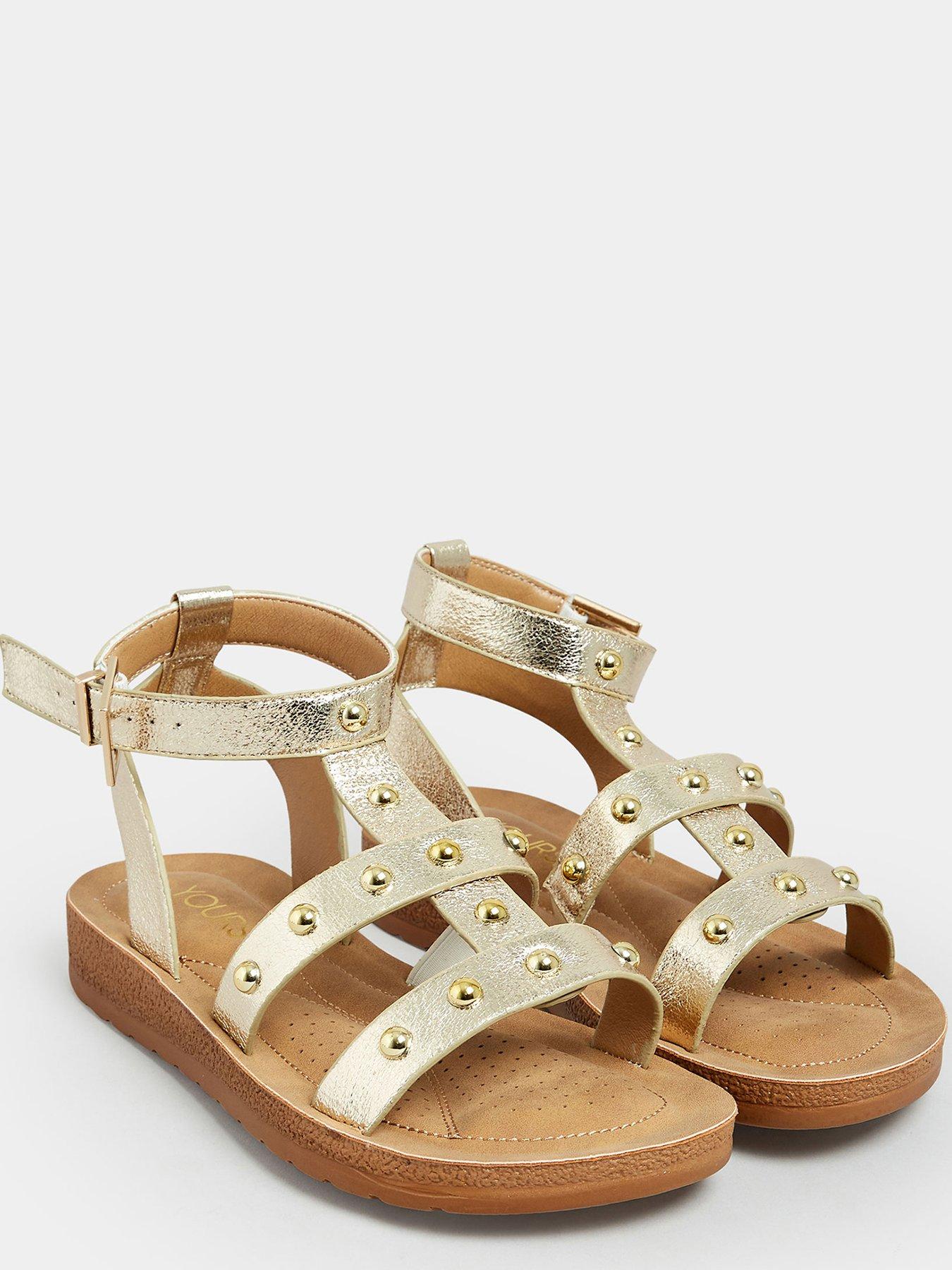 Extra wide gladiator sales sandals