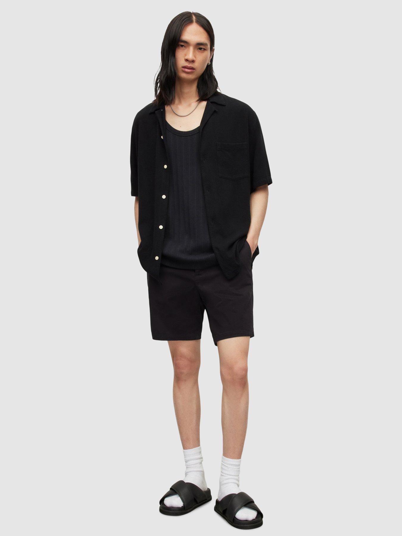 AllSaints Neiva Shorts - Black | very.co.uk