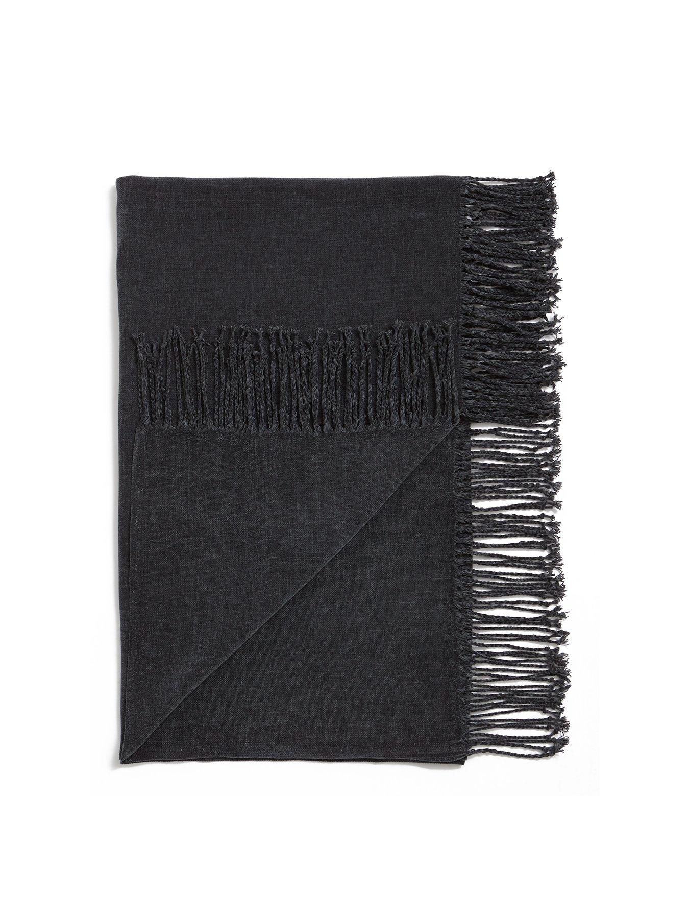 undefined Supersoft Chenille Throw - Blush