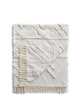 Product photograph of Everyday Tufted Throw from very.co.uk
