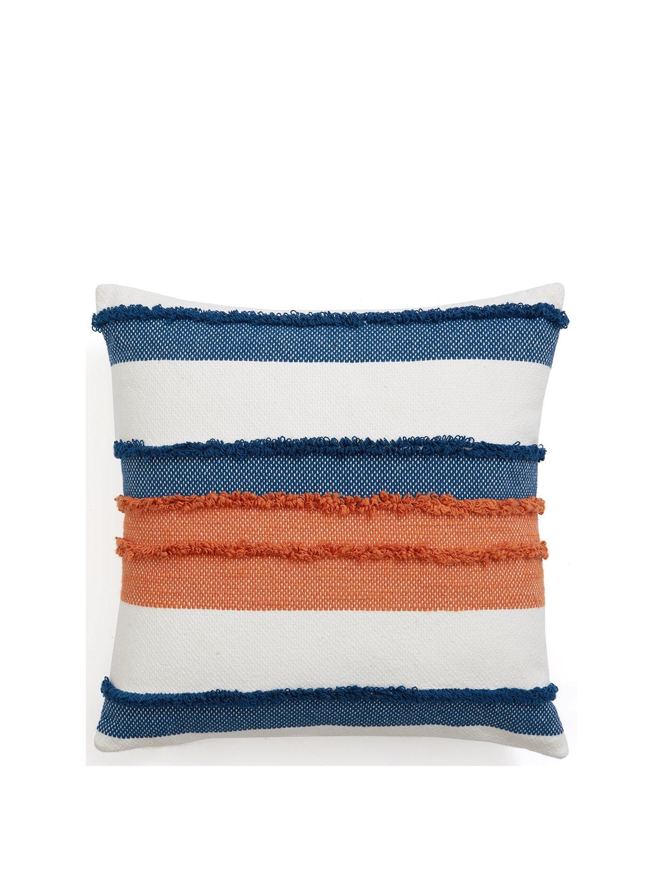 Product photograph of Everyday Collection Global Blend Tufted Cushion from very.co.uk