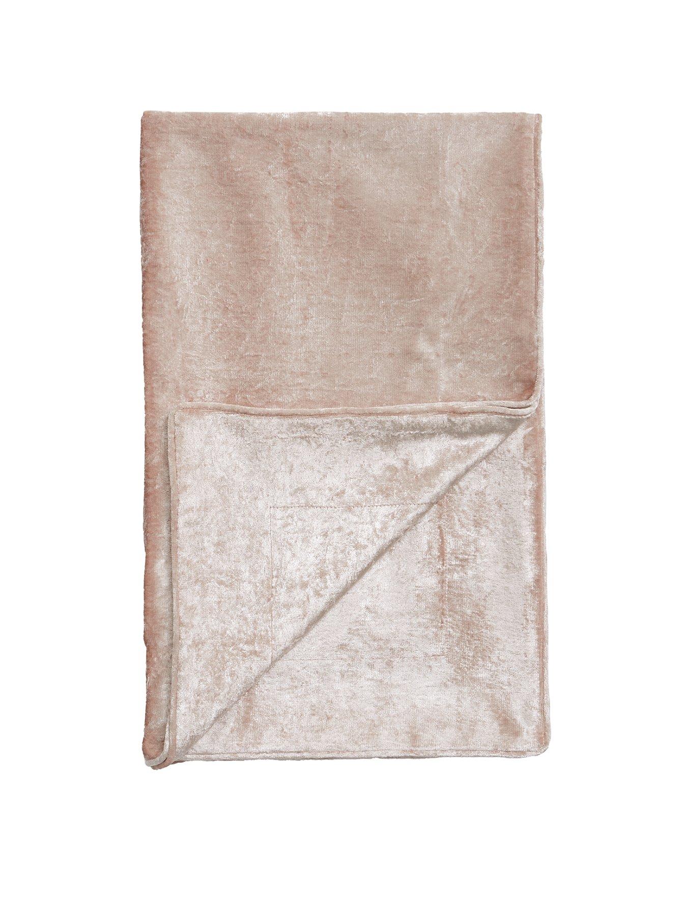 Everyday Crushed Velvet Throw very.co.uk