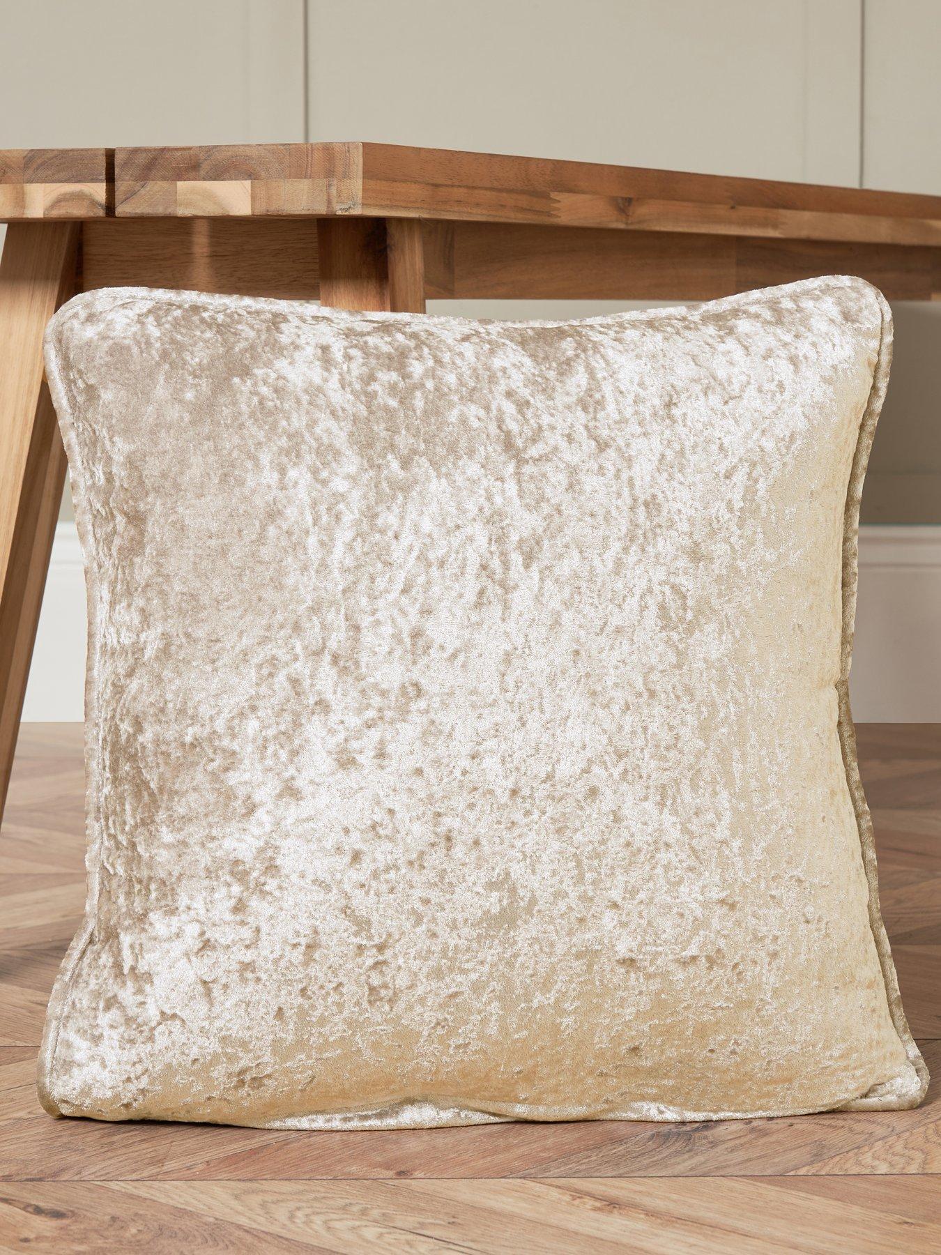 undefined Crushed Velvet Cushion