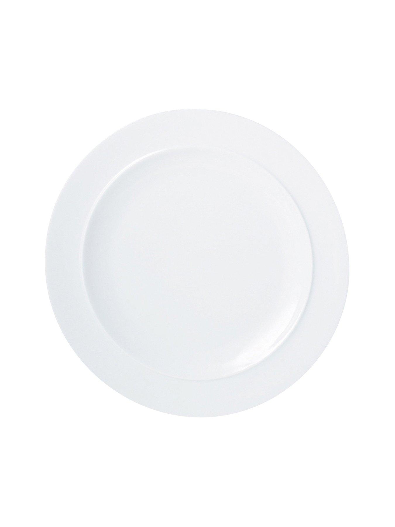 Image 2 of 3 of Denby White by Denby Set of 4 Dinner Plates