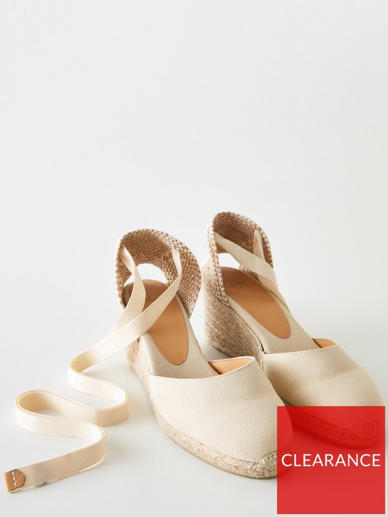 stillFront image of castaner-carina-6nbspwedged-espadrille-sandals-white