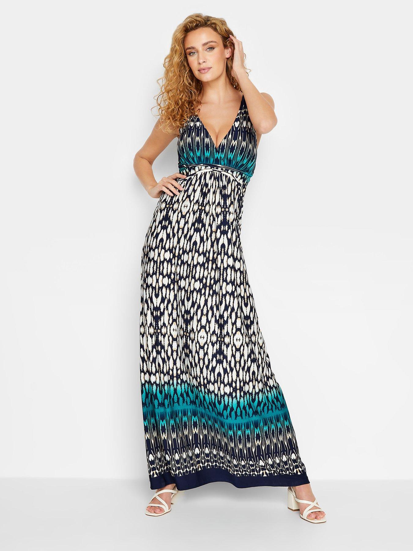 Long Tall Sally Aztec Print Maxi Dress