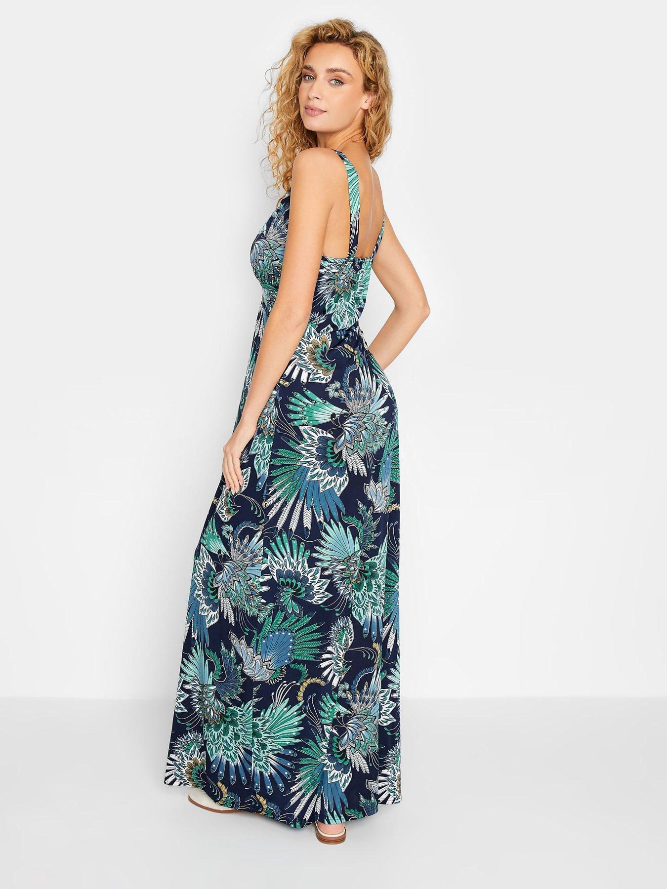 Tall floral hot sale maxi dress