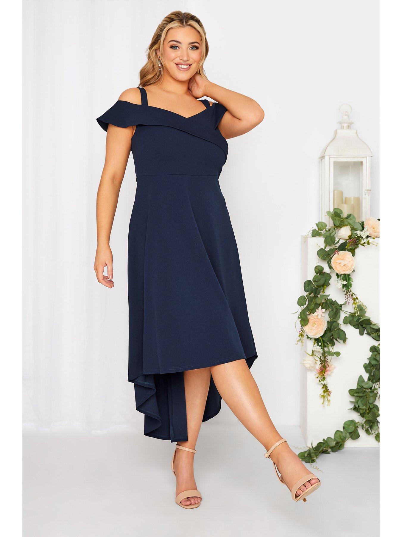 Next navy bardot outlet dress