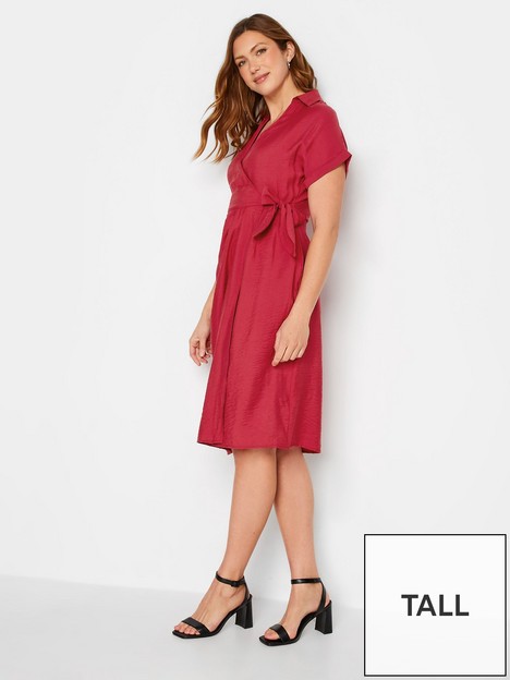 long-tall-sally-front-wrap-dress-red