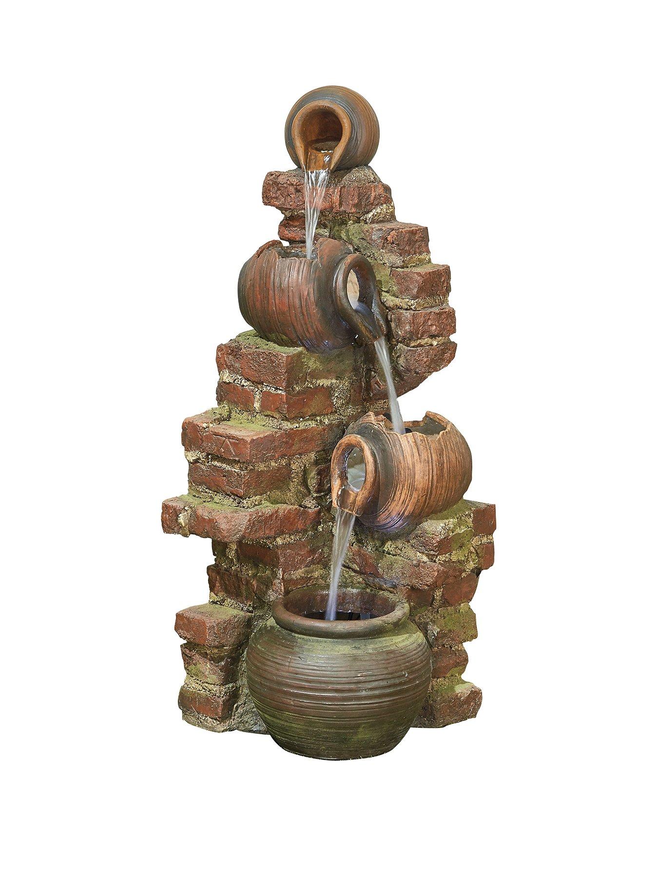 Easy Fountain Flowing Jugs inc LEDS