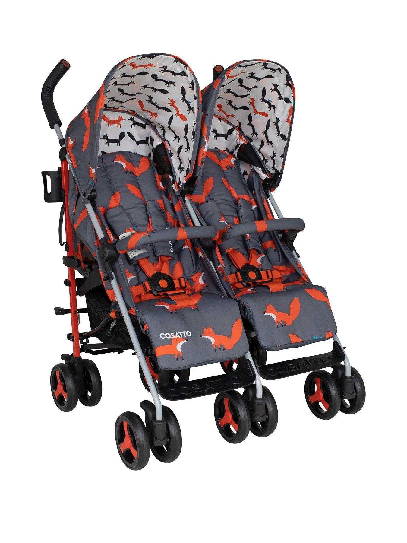 Cosatto star double buggy sale