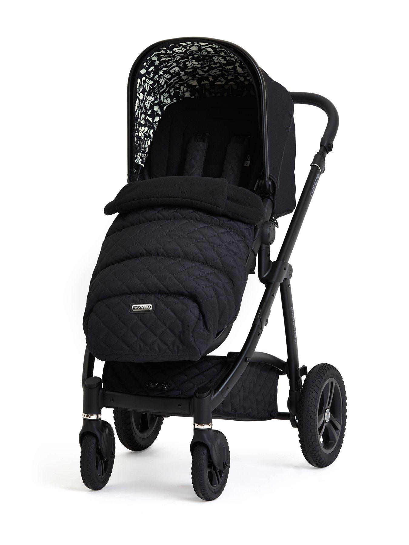 Image 6 of 8 of Cosatto Wow 2 Everything Pushchair Bundle -&nbsp;Silhouette