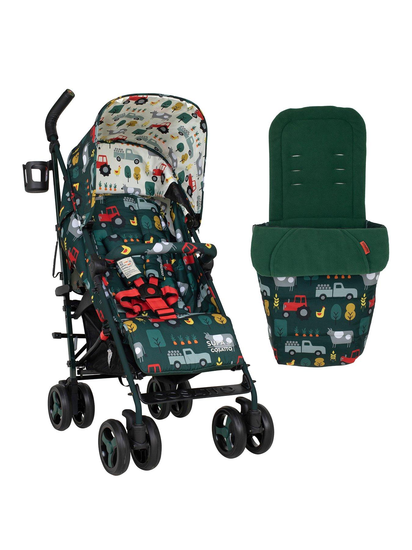 Cosatto Supa 3 Stroller with footmuff (0-25kg) - Old Macdonald