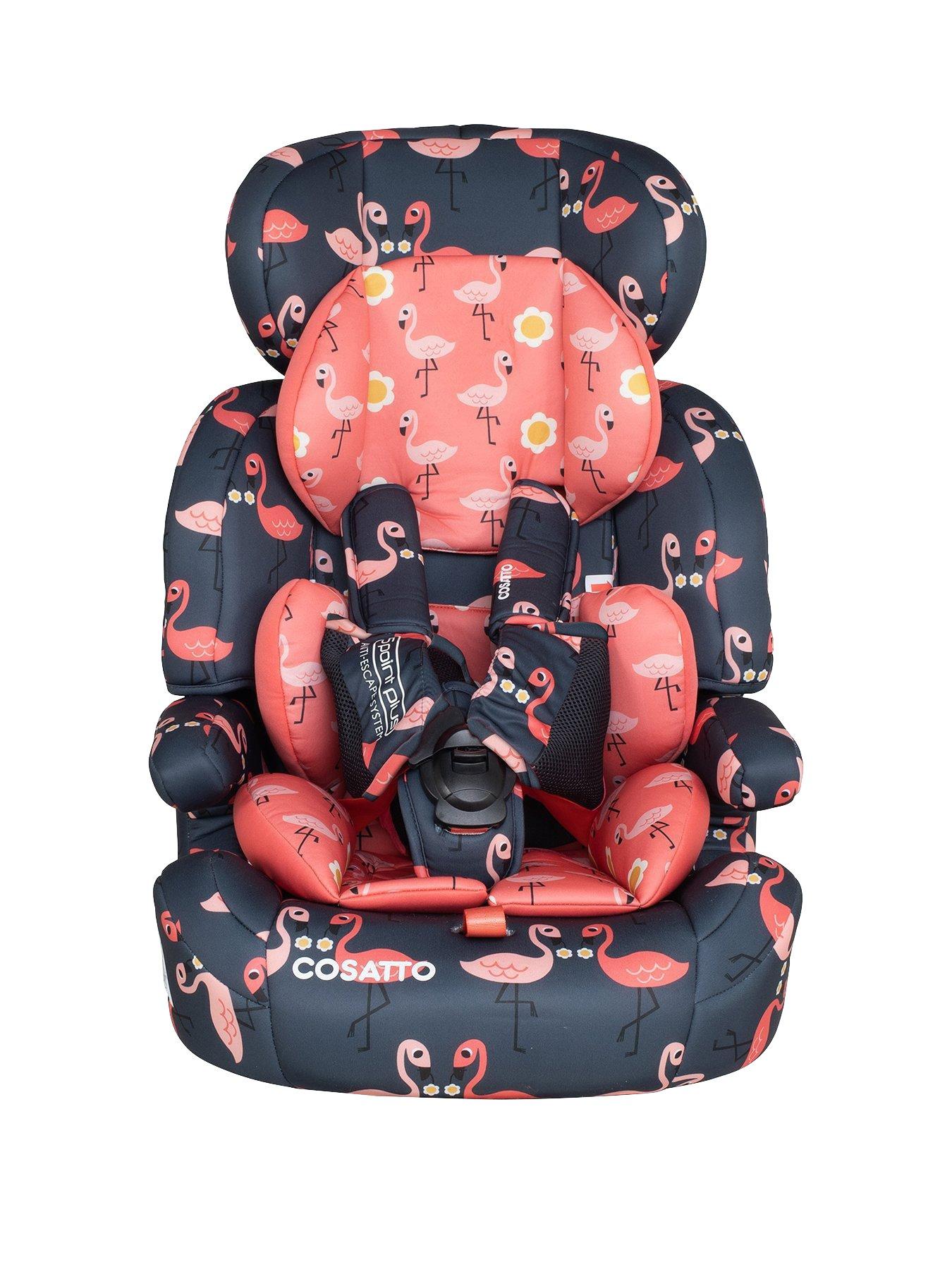 undefined Zoomi Group 123 Car Seat - Pretty Flamingo