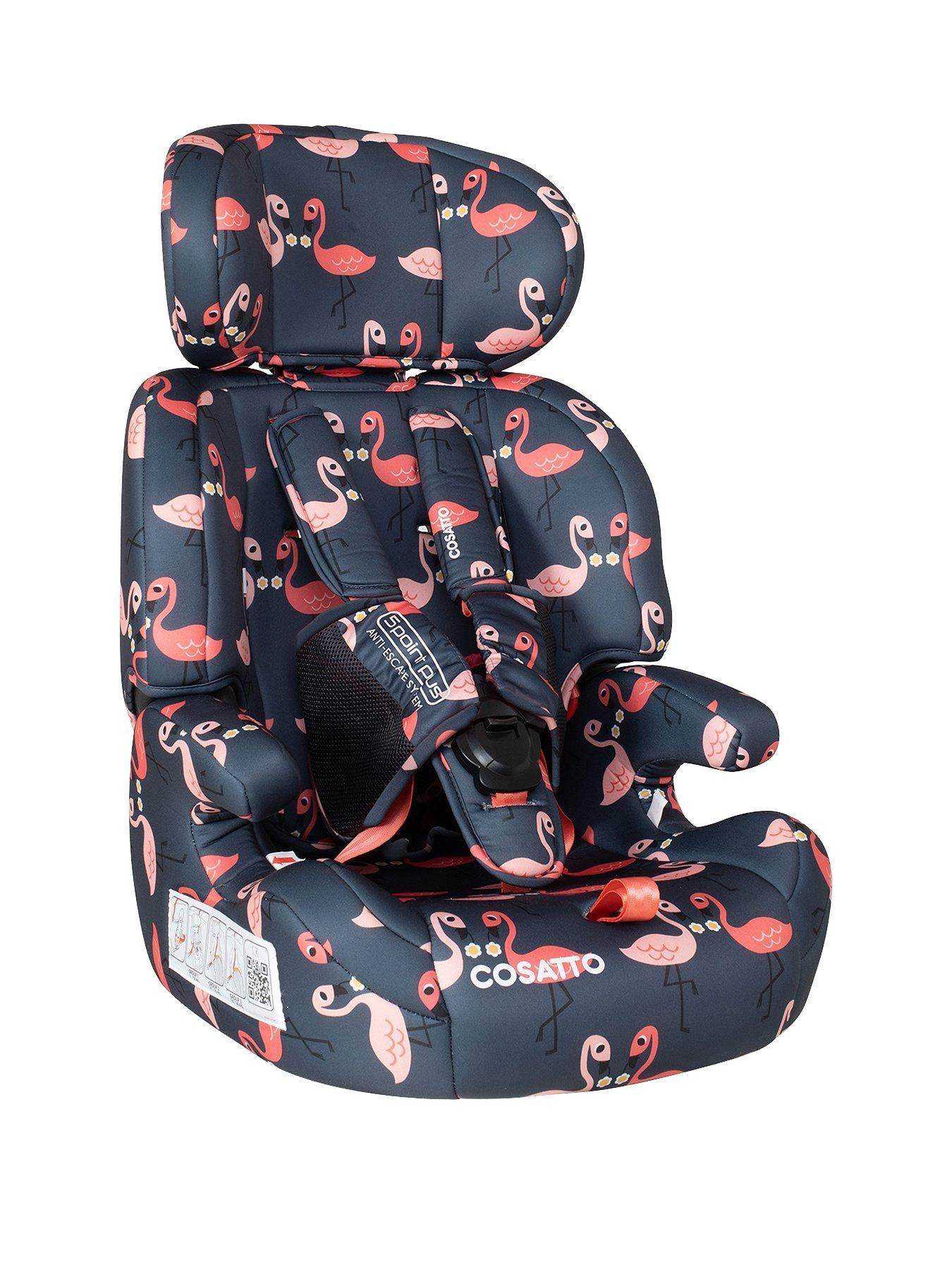 Cosatto Zoomi Group 123 Car Seat Pretty Flamingo Very