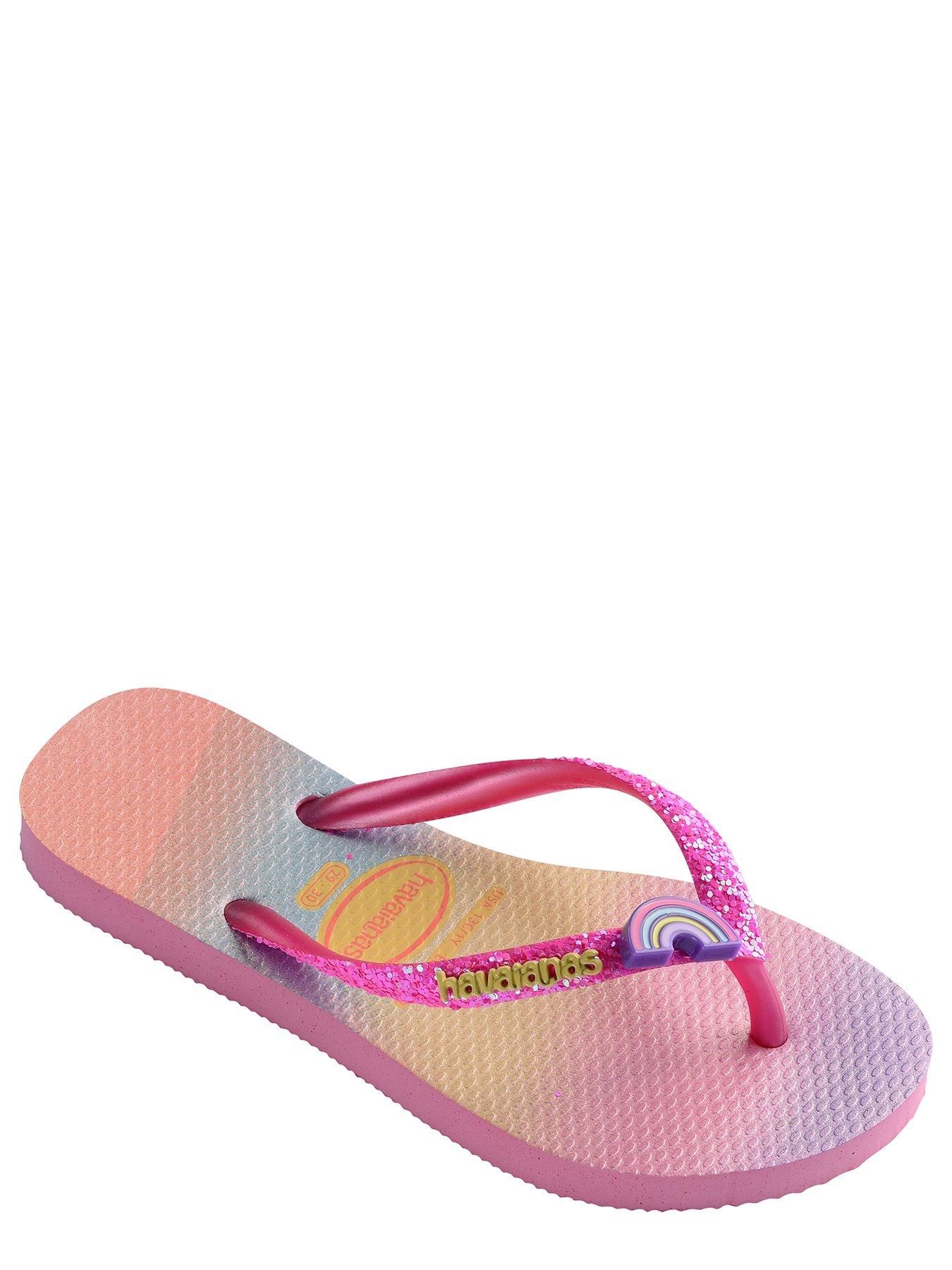 Havaianas rainbow flip flops hot sale