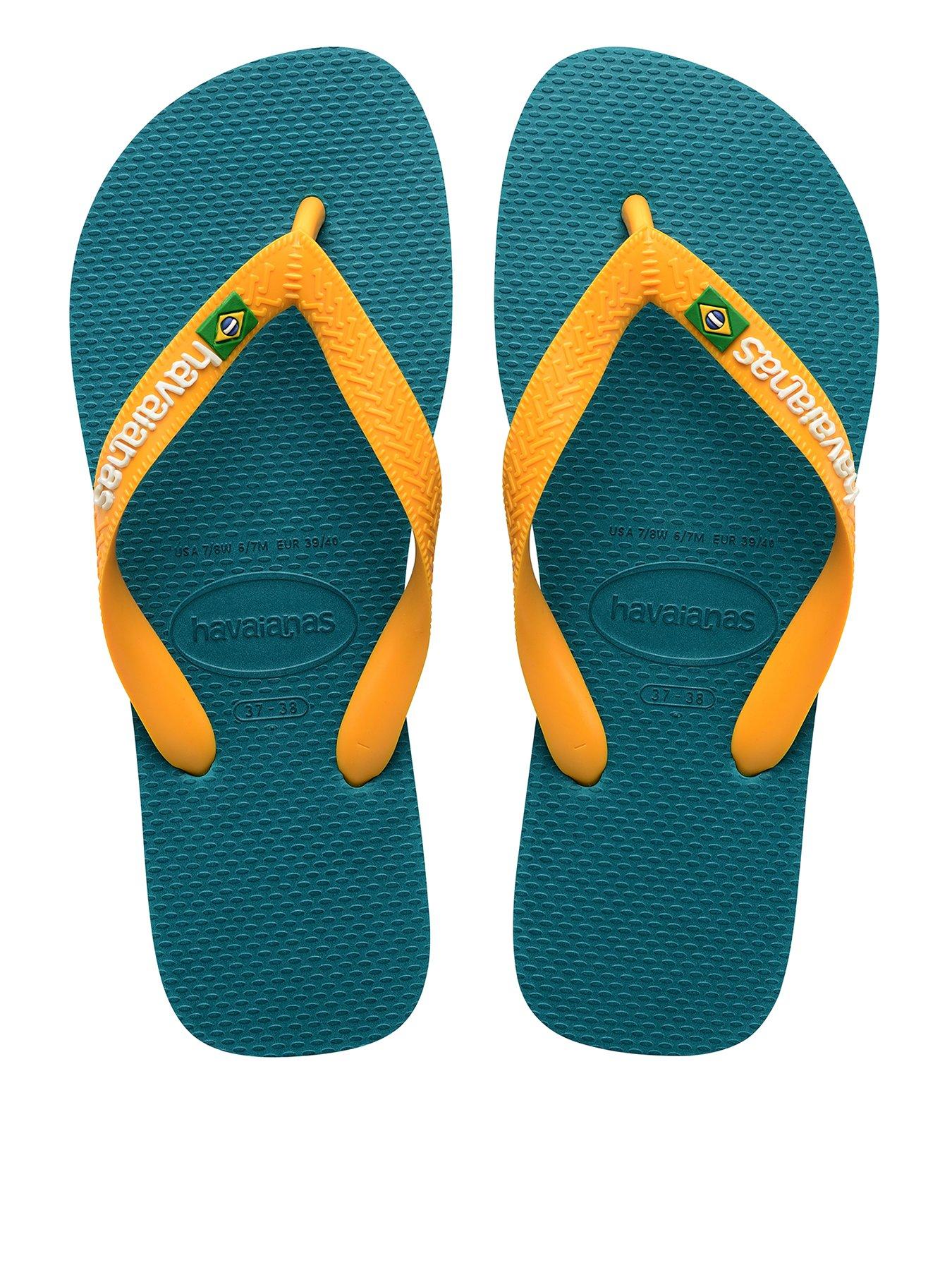 Havaianas brasil sales logo flip flops