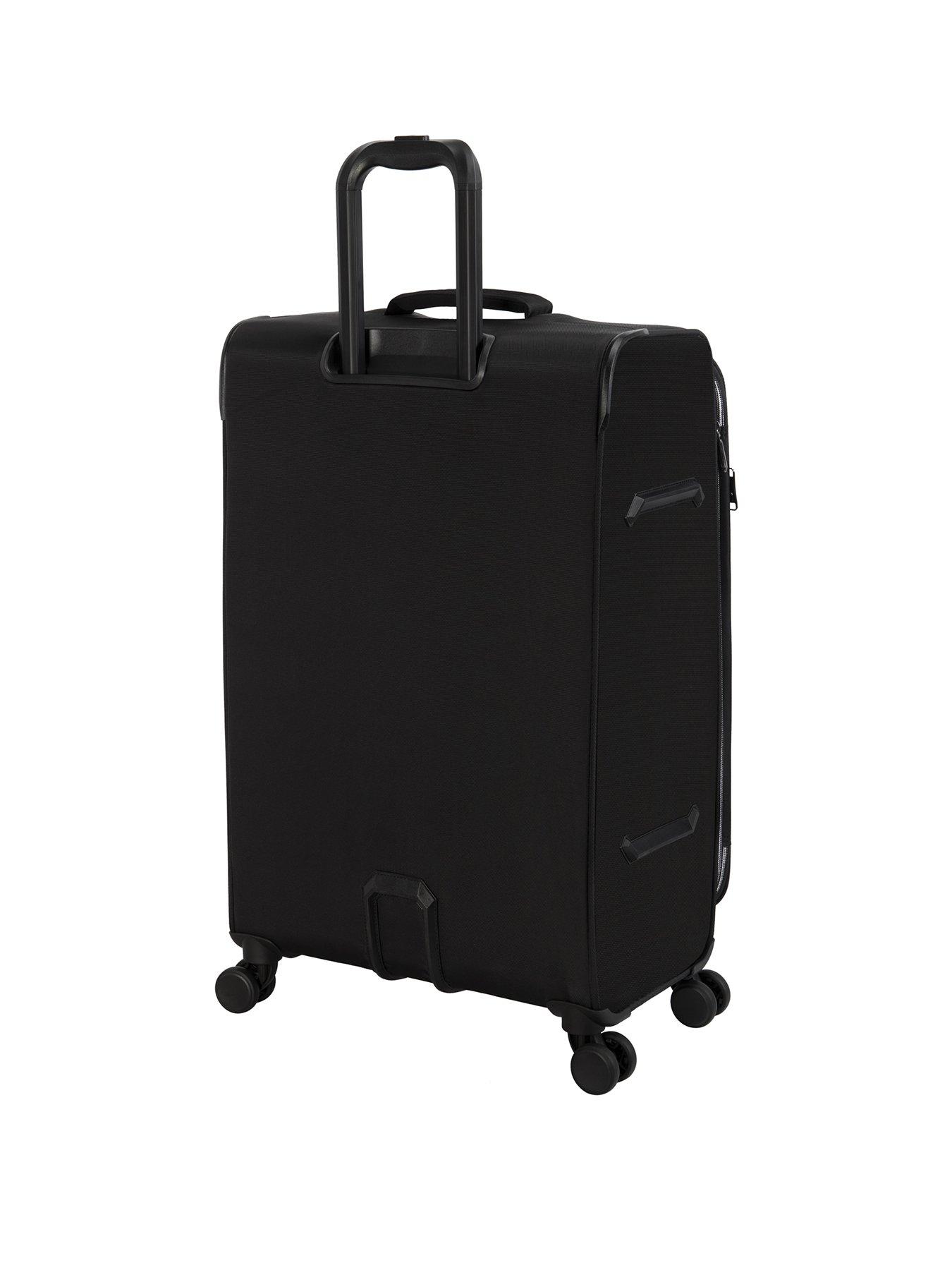it Luggage Trinary Black Large Soft Suitcase very.co.uk