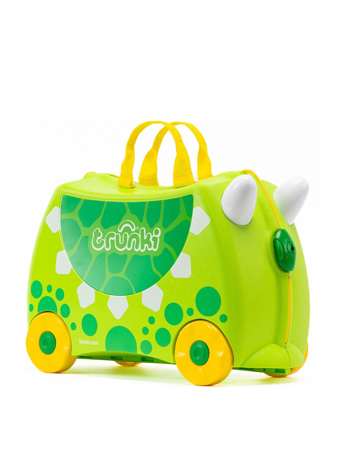 trunki Ride-On Suitcase - Dudley the Dinosaur