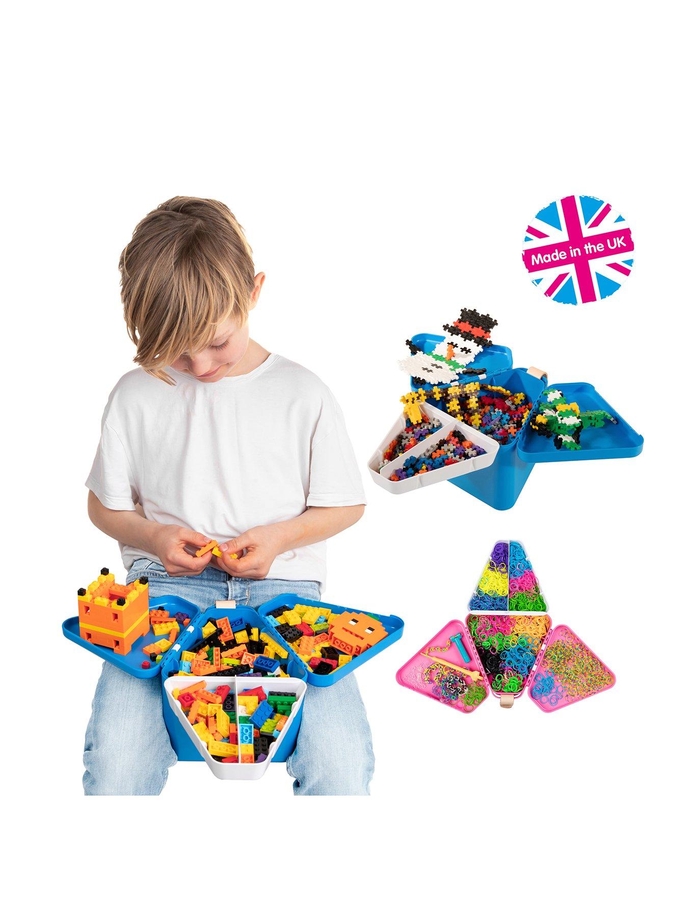 undefined TeeBee Travel ToyBox / Lap Tray Blue
