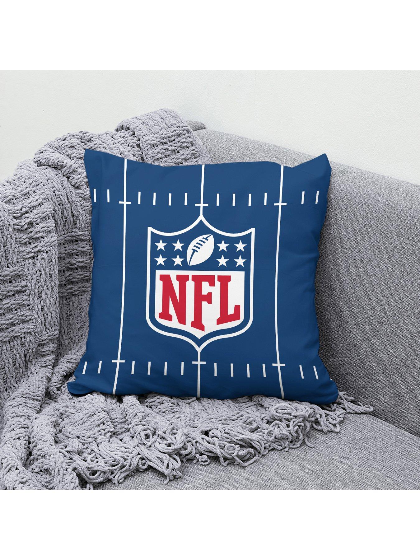Product photograph of Nfl Reversible Cushion from very.co.uk