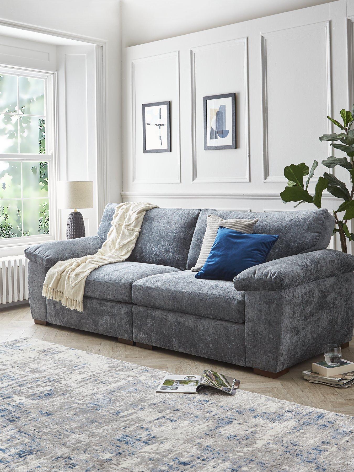 Grey four 2024 seater sofa