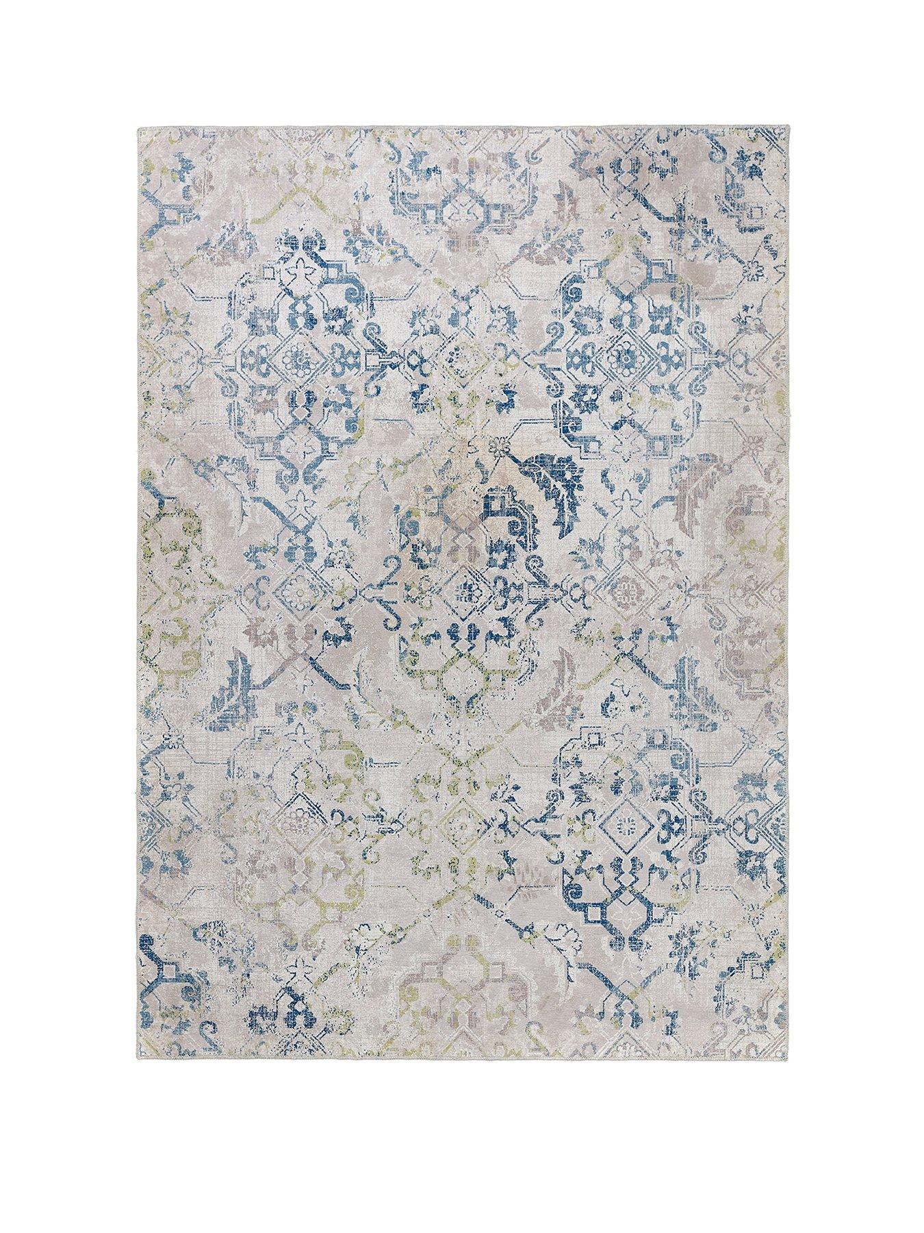 Product photograph of My Washable Florence Rug from very.co.uk