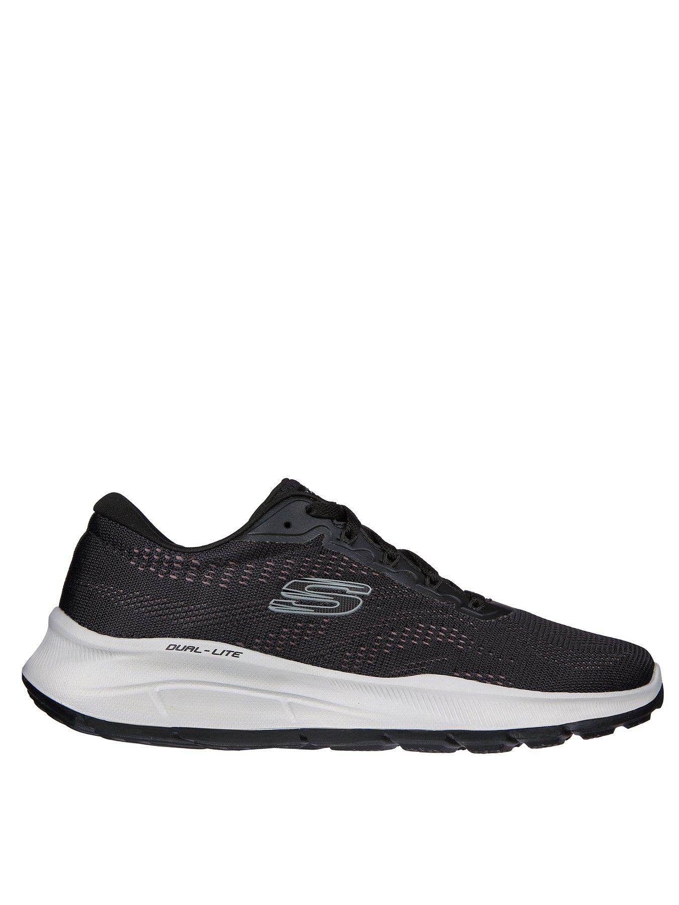 Skechers relaxed fit memory foam clearance black