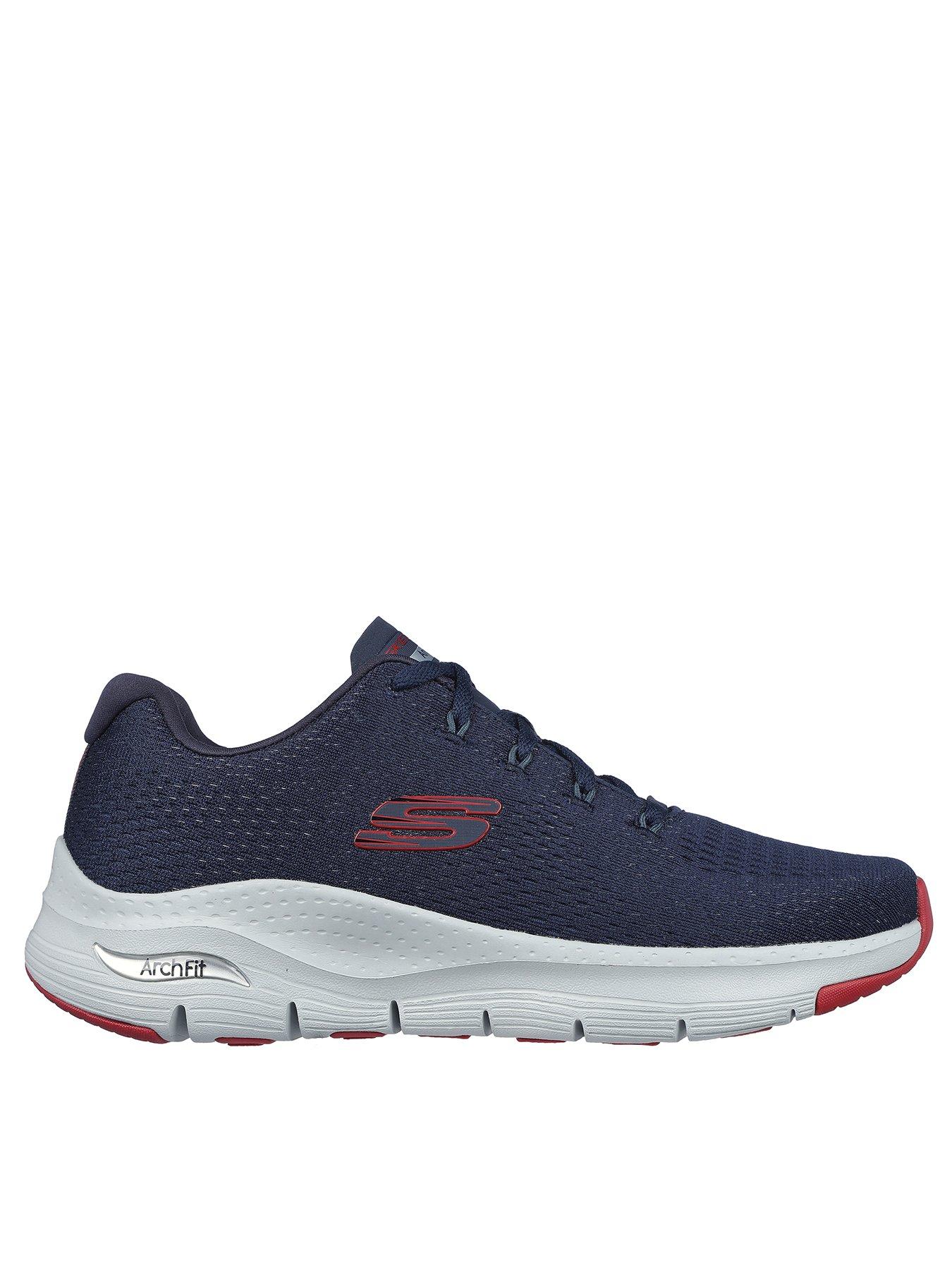 Skechers Arch Fit Engineered Mesh Lace-up Trainers | very.co.uk