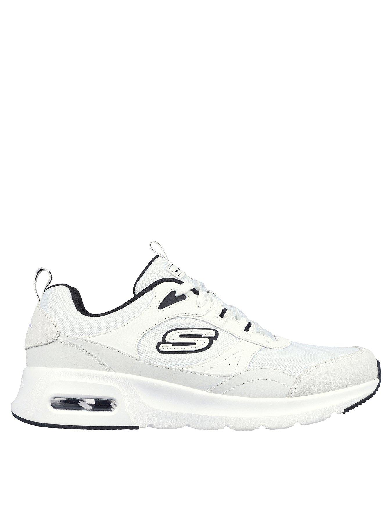 skechers-skech-air-court-lace-up-trainers-white