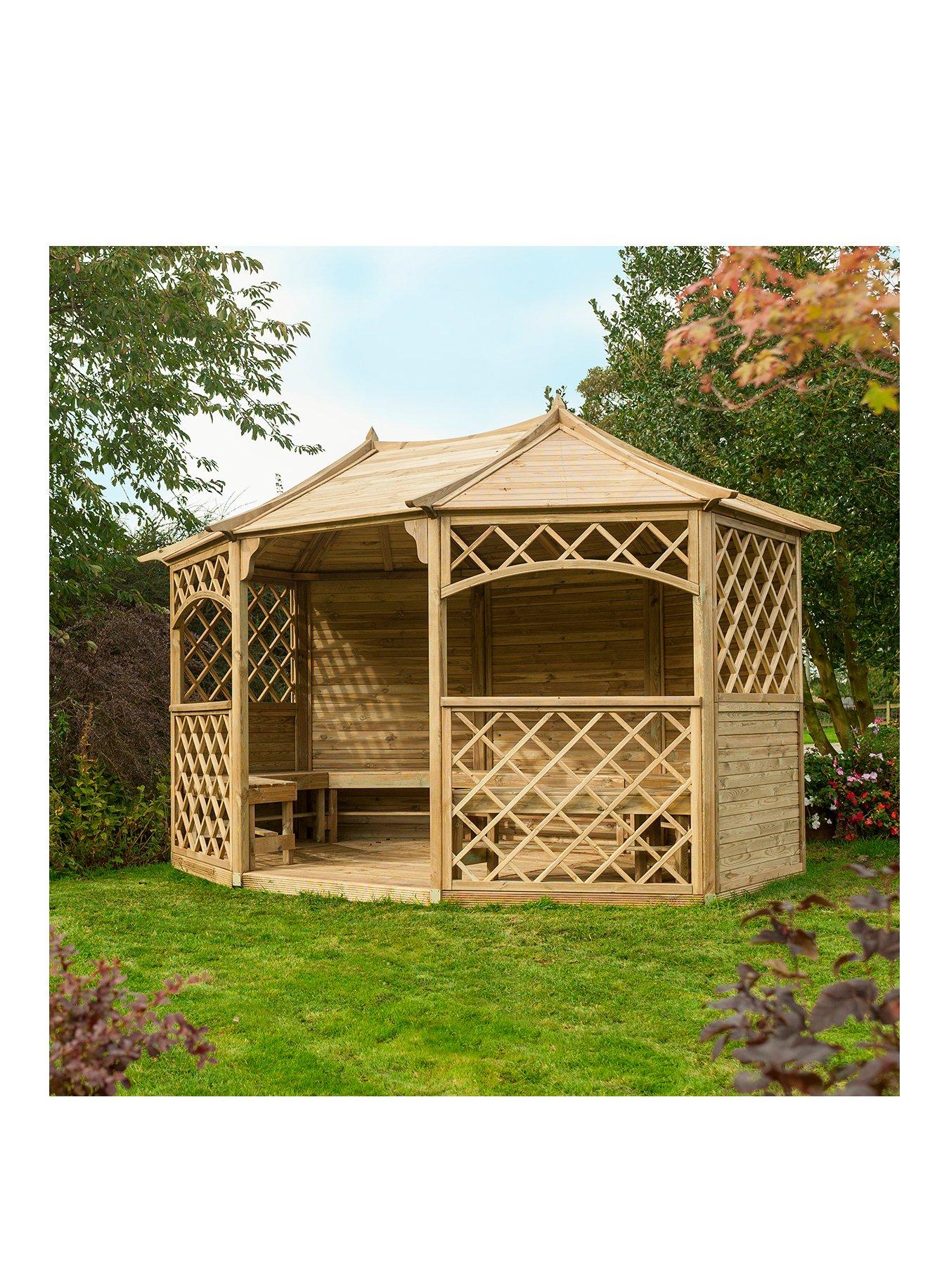 Product photograph of Rowlinson Sandringham Gazebo from very.co.uk