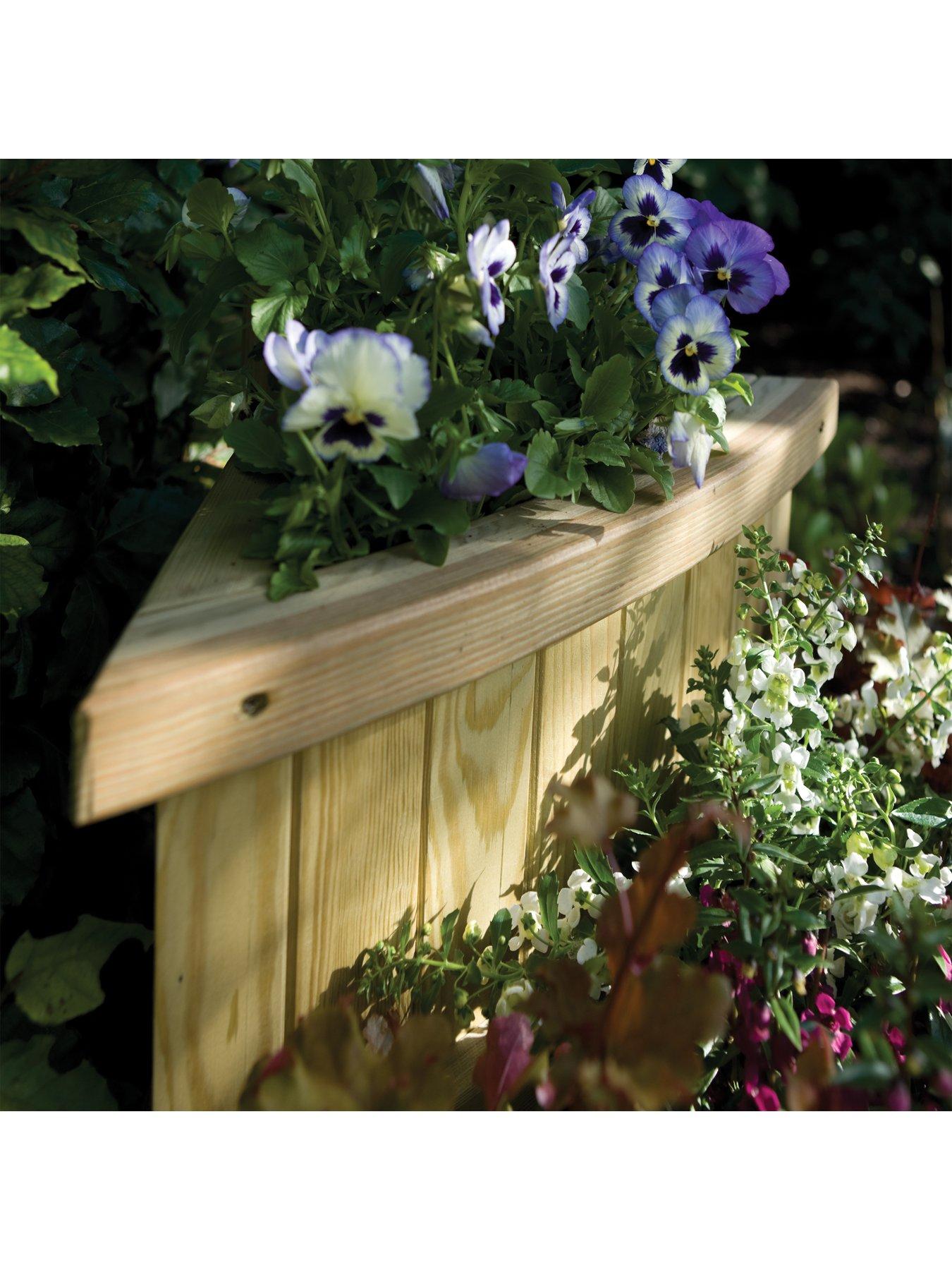 Rowlinson Marberry Corner Cascade Planter | Very.co.uk