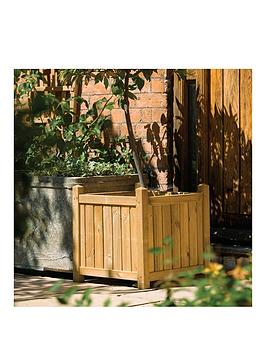 Product photograph of Rowlinson Square Planter from very.co.uk