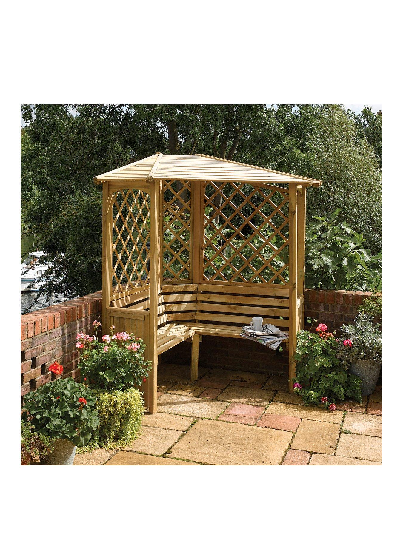 Product photograph of Rowlinson Balmoral Arbour from very.co.uk