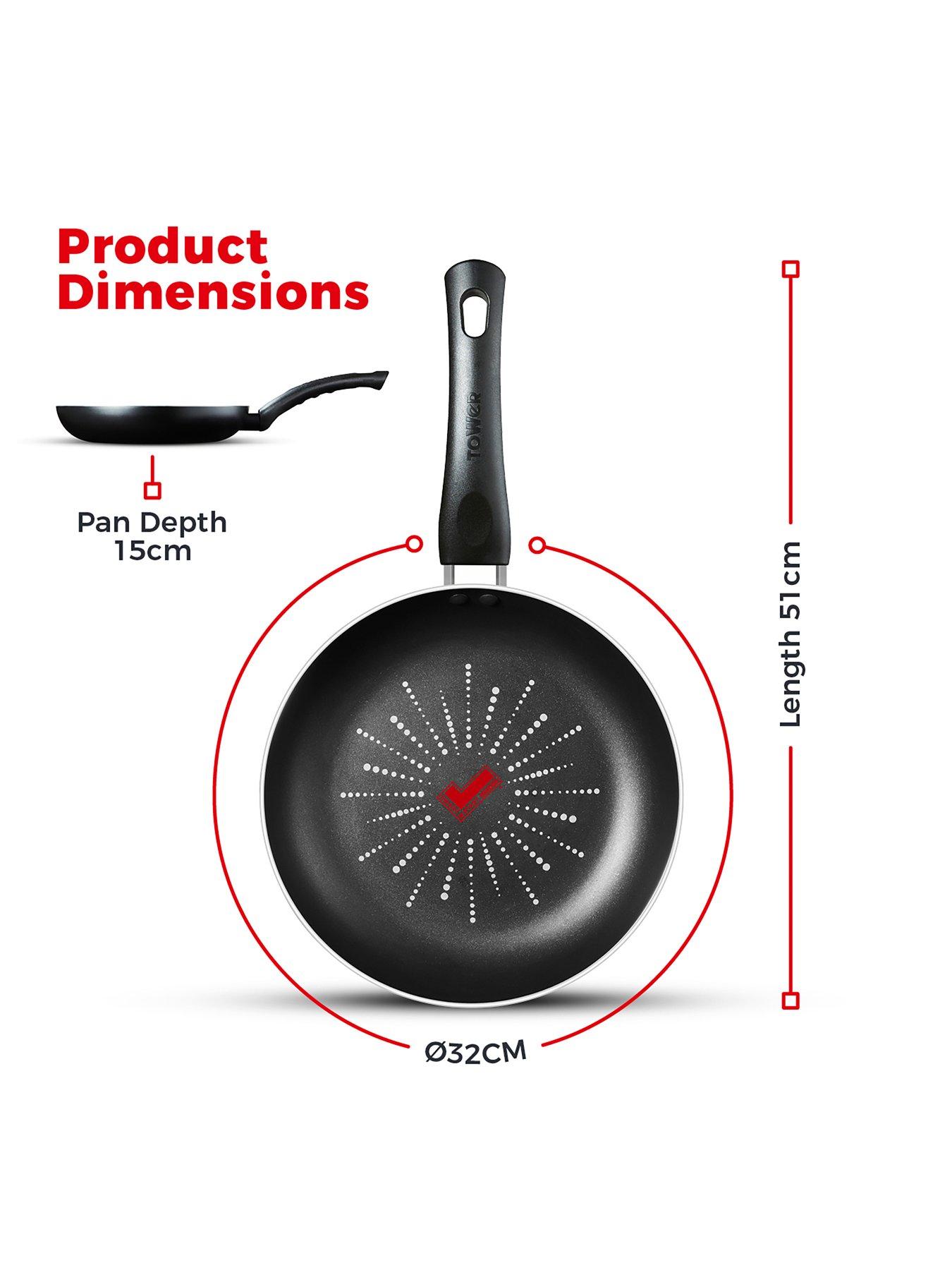 Image 6 of 7 of Tower SmartStart Classic 32 cm Frying Pan