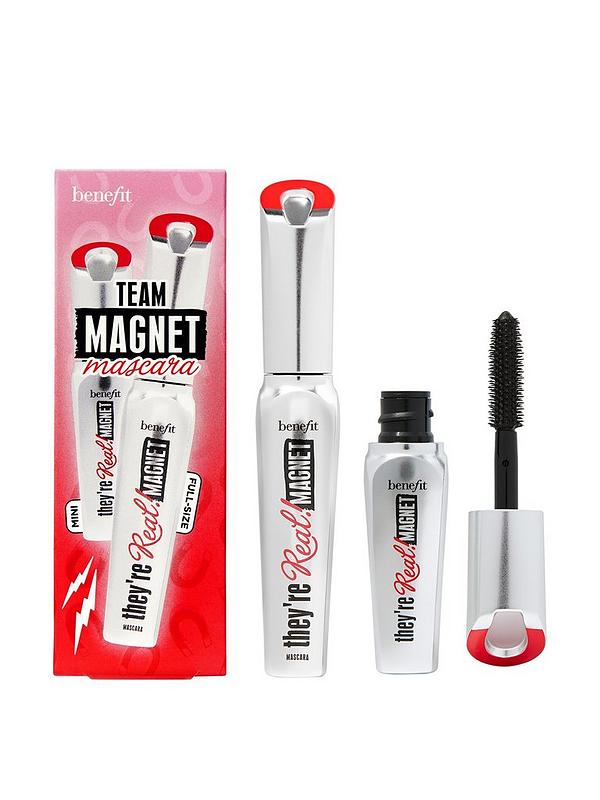 Image 1 of 7 of Benefit Team Magnet Mascara They're Real! Magnet Booster Set (Worth &pound;39!)