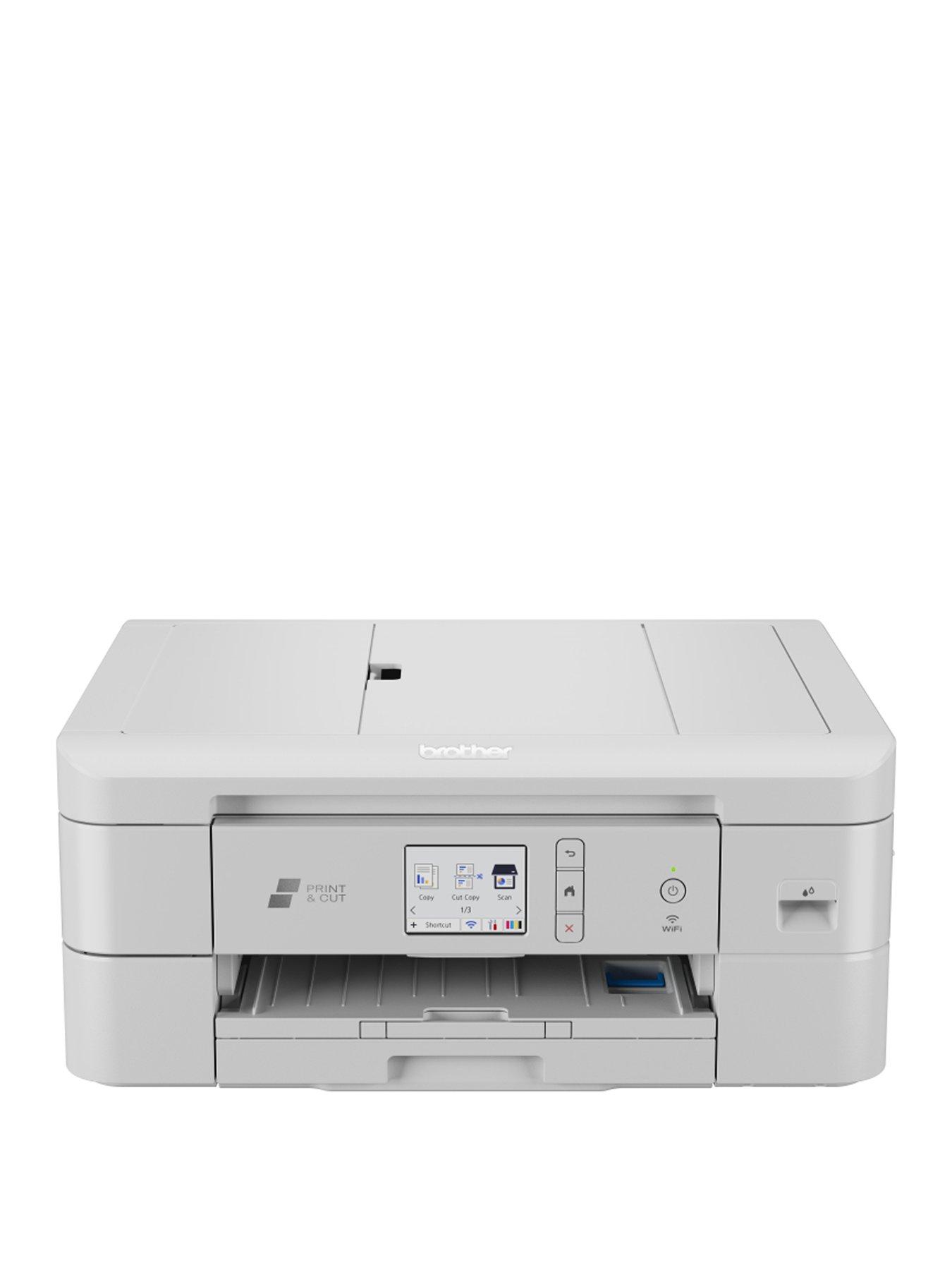 Brother Dcpj1800Dw All-In-One Colour Wireless Inkjet Printer With Automatic Paper Cutter