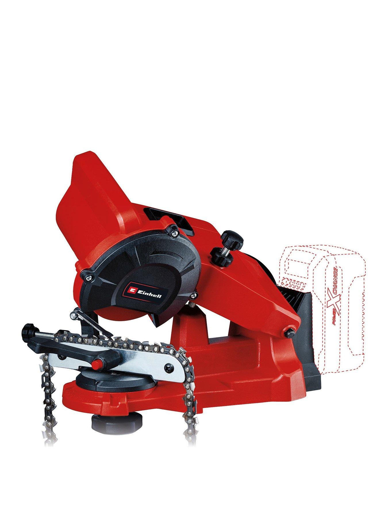 Product photograph of Einhell Pxc Cordless Chain Sharpener - Ge-cs 18 Li-solo 18v Without Battery from very.co.uk