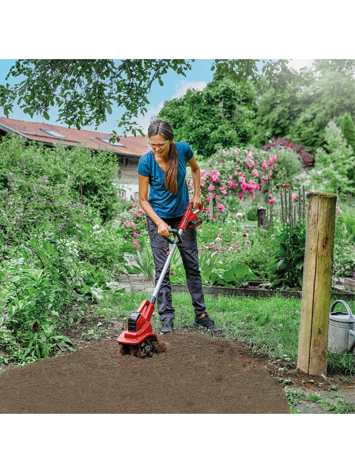 Image 2 of 7 of Einhell PXC 20cm Cordless Tiller - GE-CR 18/20 Li E - Solo (18V without battery)