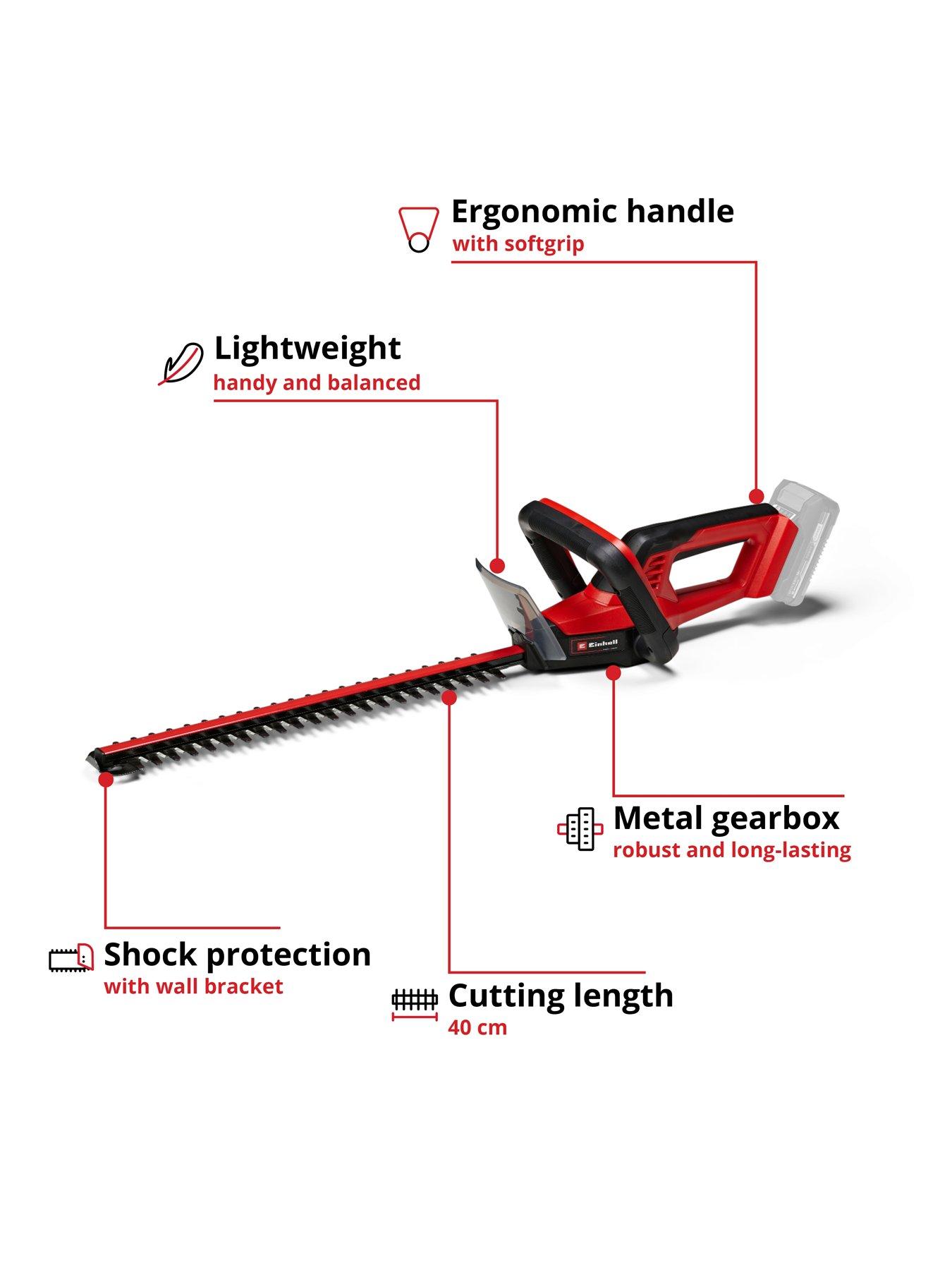 Image 3 of 7 of Einhell PXC 40cm Cordless Hedge Trimmer - GC-CH 18/40 Li Solo (18V without battery)