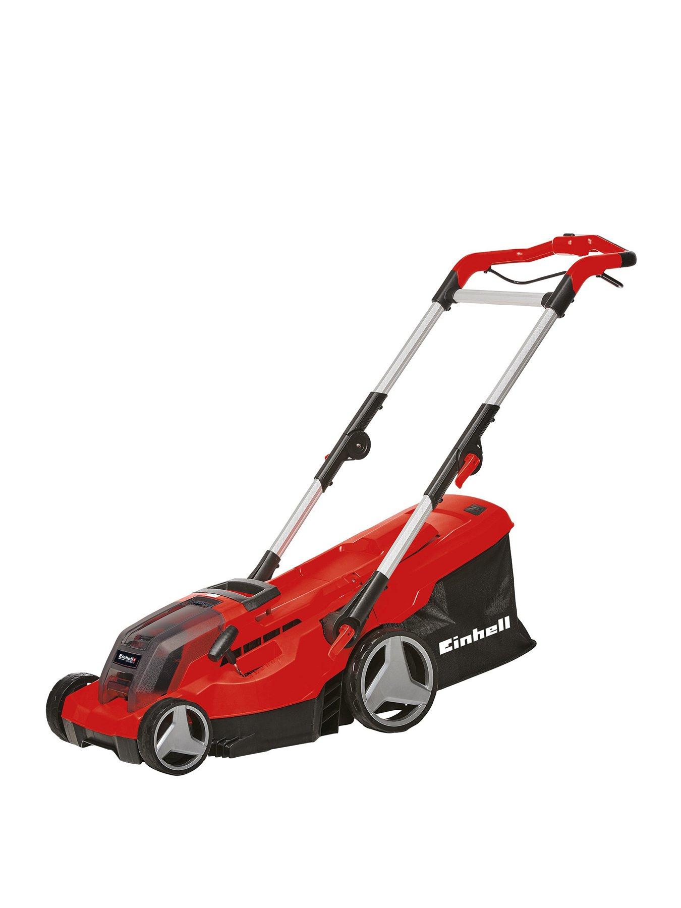 Product photograph of Einhell Ge-cm 36 37 Li-solo Cordless Mower 36v 37cm Width - Body Only from very.co.uk