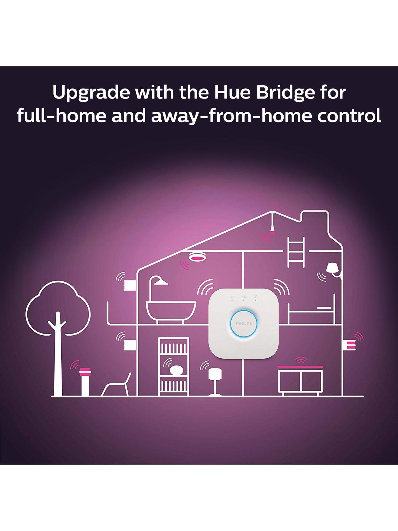Image 6 of 7 of Philips Hue Hue White &amp; Colour Ambiance Smart Bulb 3 Pack LED 6.5W E27